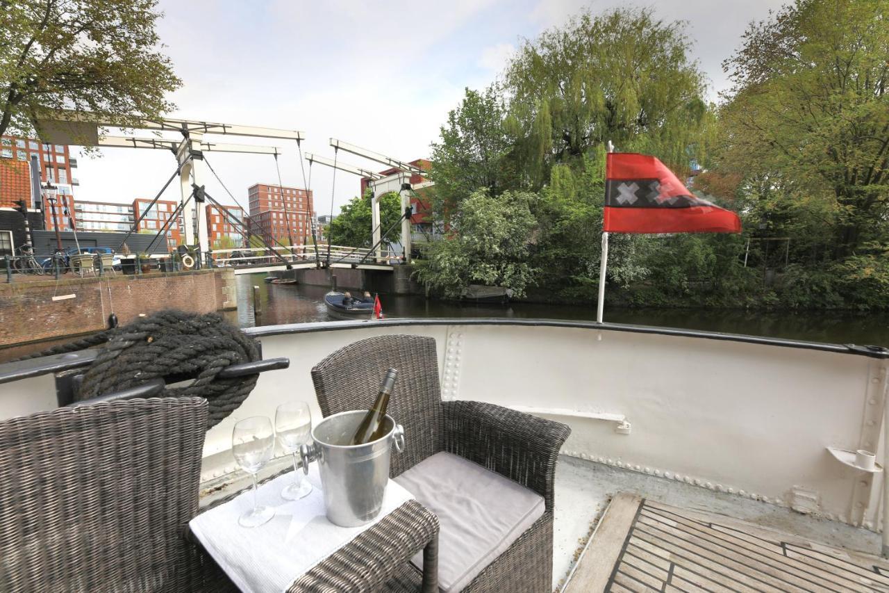 Bed and Breakfast Houseboat Volle Maan Amsterdam Exteriér fotografie