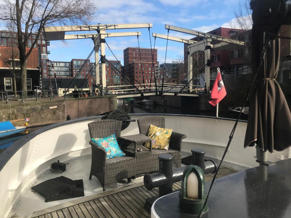 Bed and Breakfast Houseboat Volle Maan Amsterdam Exteriér fotografie